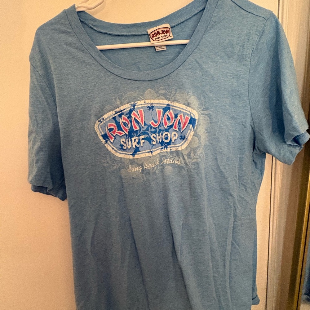 Ron Jon Light Blue Surf Tee